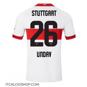 Stuttgart Deniz Undav #26 Prima Maglia 2024-25 Manica Corta